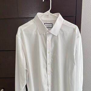 Charles Tyrwhitt Slim Fit White Dress Shirt (Non Iron)